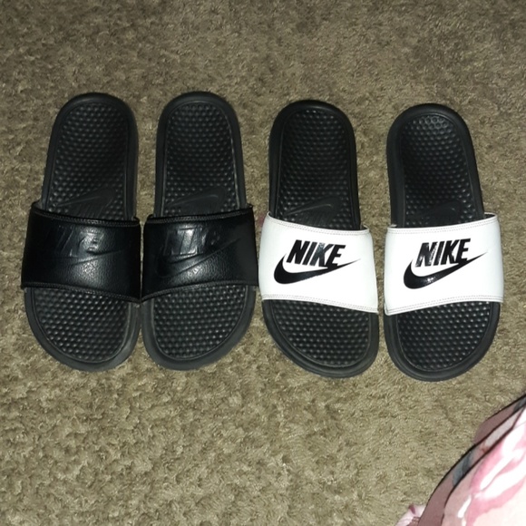 nike mens slides size 9